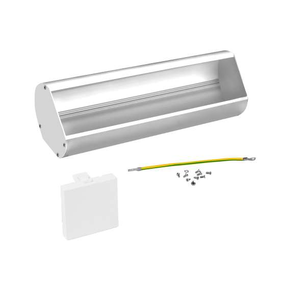 Donel Настольный розеточный блок Ovaledesign в сборе: 2х220V, USB Type A+C, кабель