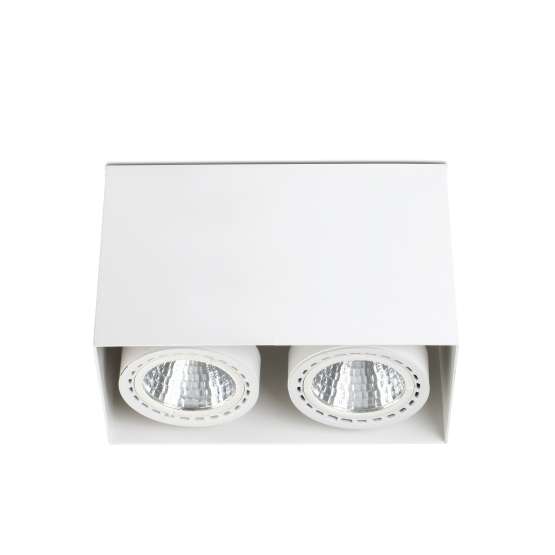 Накладной светильник TEKO 2 белый LED CRI95 34-48W 4000K 20є