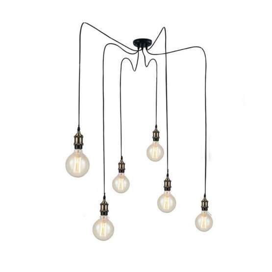 LOFT1162A/6 Люстра-паук LOFT IT Spider