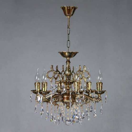 Люстра Leon Ambiente 6L 2128/6 PB Tear Drop