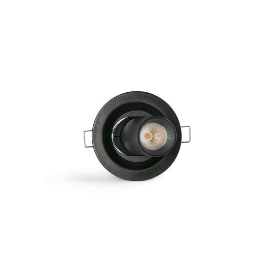 Встраиваемый светильник KOPE черный Ш85 7W 2700K CRI90 20є NEGRO DALI — изображение 2