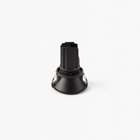 Tulipa Черный встраиваемый даунлайт 10W 24° 3000K CRI90 IP44 — изображение 2