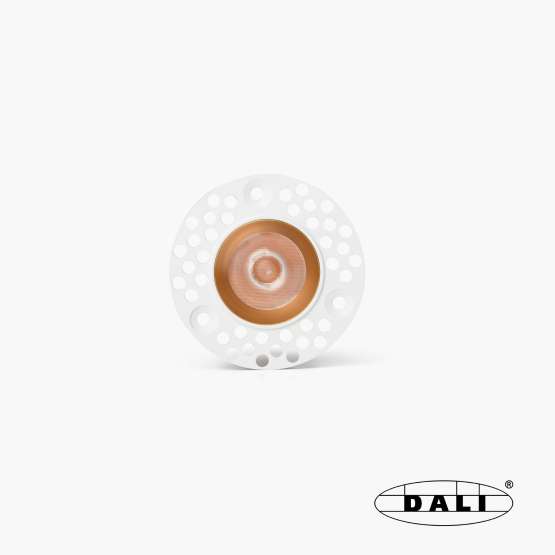 Uno черный/золотой встраиваемый даунлайт без рамки 8W 37° 2700K CRI90 DALI