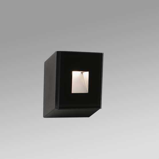 Встраиваемый светильник Dart SQ черный LED 2W 3000K — изображение 2