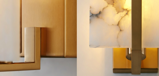 Бра Marble Square Wall Lamp By Imperiumloft — изображение 2