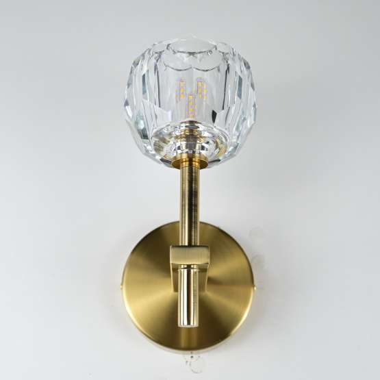 Бра Boule De Cristal Single Sconce Brass By Imperiumloft — изображение 2