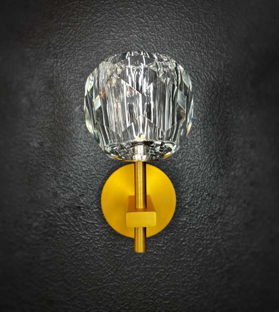 Бра Boule De Cristal Single Sconce Brass By Imperiumloft — изображение 3
