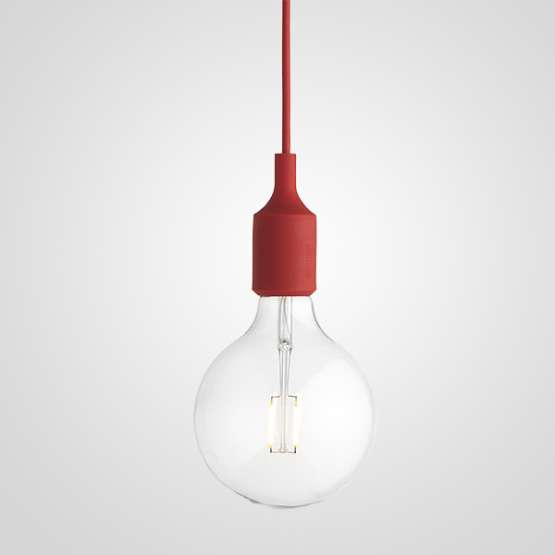 Подвесной Светильник Muuto E27 Red By Imperiumloft
