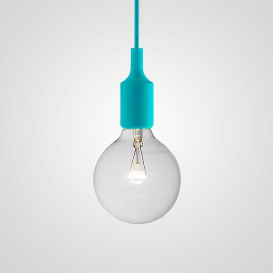 Подвесной Светильник Muuto E27 Turquoise By Imperiumloft