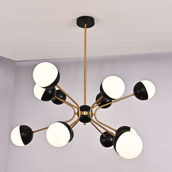 Люстра Rewire Custom Orb Chandelier In 1950 By Imperiumloft — изображение 2