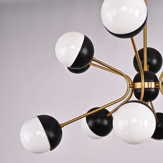Люстра Rewire Custom Orb Chandelier In 1950 By Imperiumloft — изображение 3