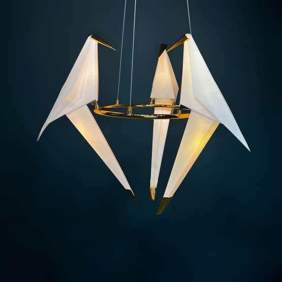 Люстра Origami Bird Chandelier 3 By Imperiumloft — изображение 2