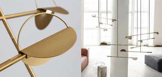 Люстра Bolia Leaves Pendant Brass By Imperiumloft — изображение 2