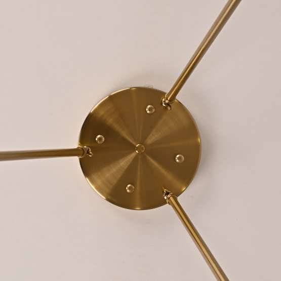 Люстра Torche De Verre Round Chandelier 8 By Imperiumloft — изображение 3