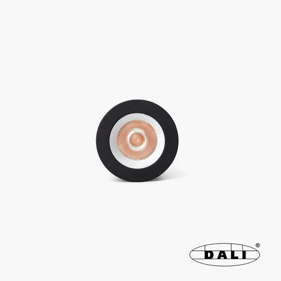 Uno черный/белый встраиваемый даунлайт 8W 11° 2700K CRI90 DALI