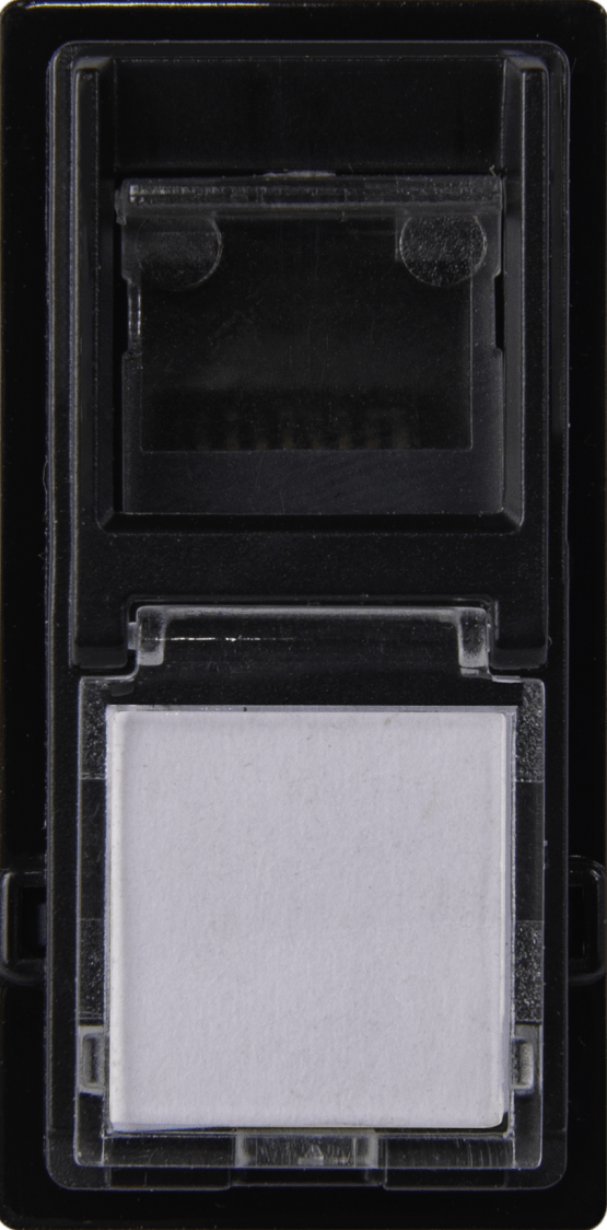 VG42628 Vanguard Valero Розетка компьютерная
RJ45 cat6 UTP 1 модуль, Черный