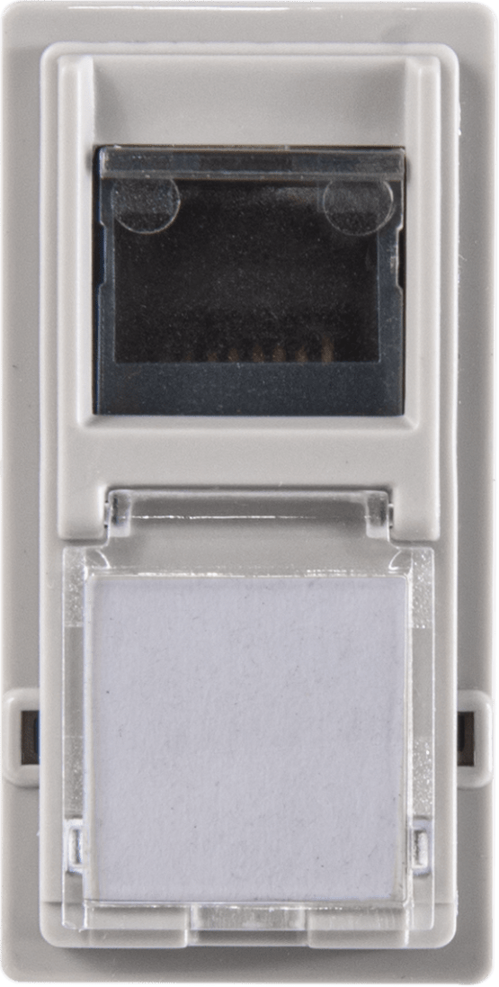 VG42640 Vanguard Valero Розетка компьютерная
RJ45 cat6 UTP 1 модуль, Серый