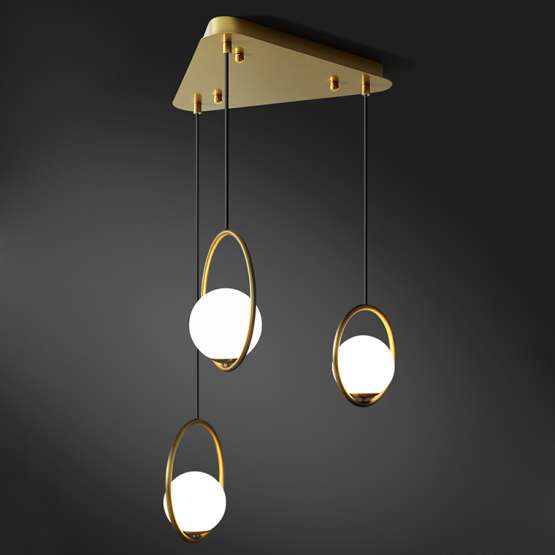 Потолочное Крепление Из Металла Треугольной Формы Ceiling Mount 7 White By
                    Imperiumloft — изображение 3