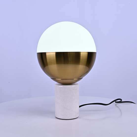 Настольная Лампа Geneva Globe Marble By Imperiumloft — изображение 2
