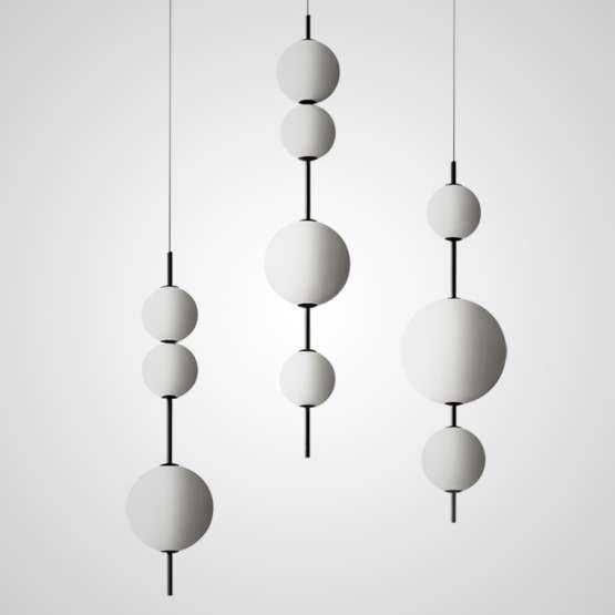 Подвесной Светильник White Beads Pendant D50 By Imperiumloft — изображение 2