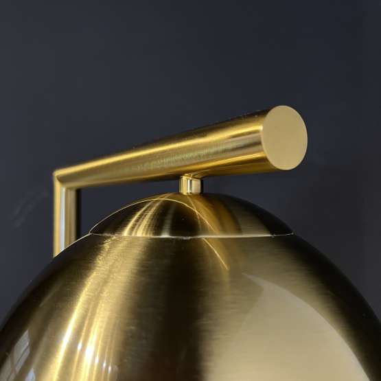 Торшер Geneva Single Glass Globe Floor Lamp By Imperiumloft — изображение 2