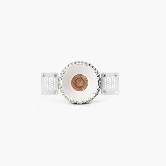 Tulipa Белый встраиваемый даунлайт без рамки 7W 55° 4000K CRI90 TRIAC