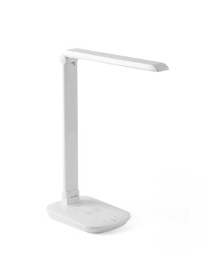 Белая настольная лампа Anouk с индукционной зарядкой LED 8W 2700-6500K