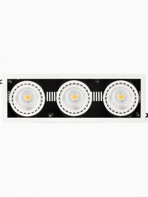 Встраиваемый светильник Mini Colin-3 белый LED 54-75W FASHION 3100K 56°