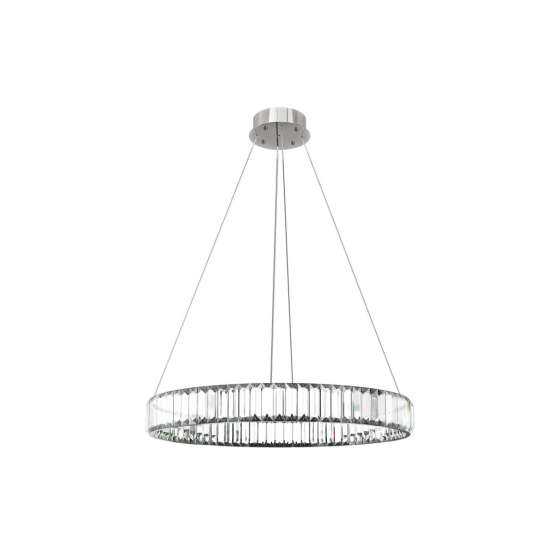 10135/600 Chrome Подвесной светильник LOFT IT Crystal ring