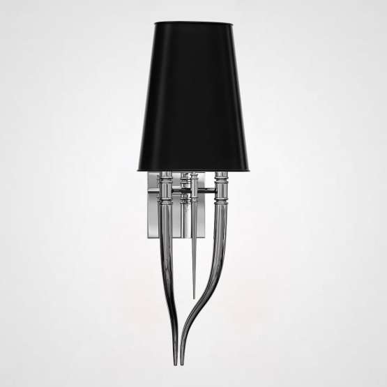 Настенный Светильник Crystal Light Brunilde Ipe Cavalli H92 Silver/Black By
                    Imperiumloft
