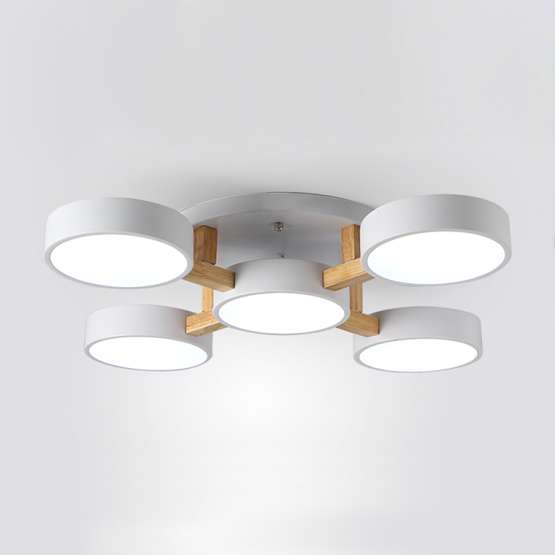 Потолочная Люстра Joist 5 White By Imperiumloft