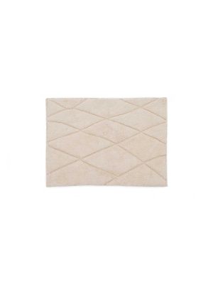Коврик для ванной Nyana белый хлопковый 50 x 70 см