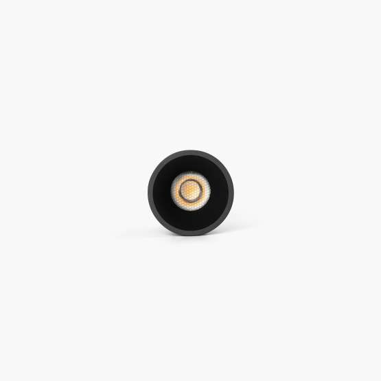 Tulipa Черный встраиваемый даунлайт 10W 36° 3000K CRI90 casambi IP44
