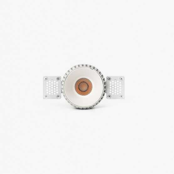 Tulipa Белый встраиваемый потолочный светильник без рамки 7 Вт 55° 2700K CRI90 TRIAC