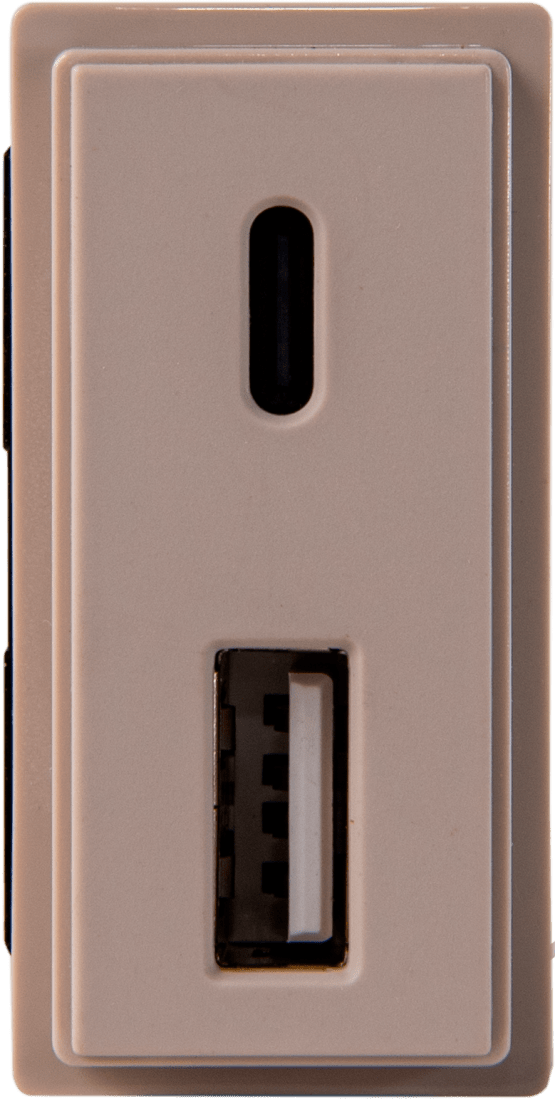 VG42835 Vanguard Valero Зарядное устройство USB Стандарт A-С 5V 3100мА 1 модуль, Песочный