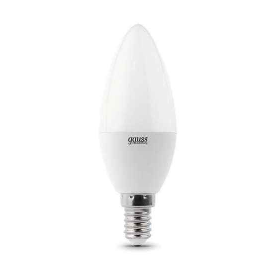 Светодиодная лампа Gauss Свеча 7W 450Lm 3000K E14 33117T — изображение 2