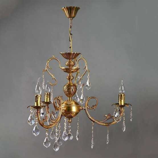 Люстра Alicante Ambiente 3L 8888/3 AB Leaf Crystal