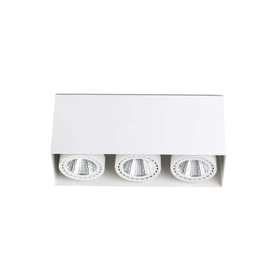 Накладной светильник TEKO 3 белый LED FOOD 72W FISH 20є