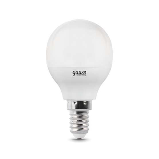 Светодиодная лампа Gauss Шар 10W 730Lm 4100K E14 53120 — изображение 2
