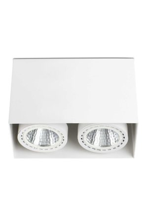 Накладной светильник TEKO 2 белый LED FOOD 48W FISH 56є