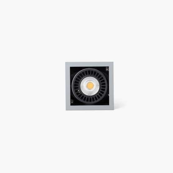 Встраиваемый светильник Colin-1 серый LED 24-36W 2700K 56°