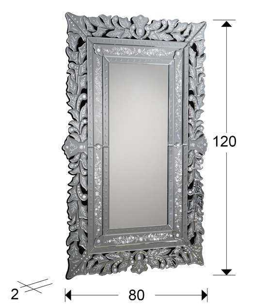 Зеркало Cleopatra 120x78 — изображение 2