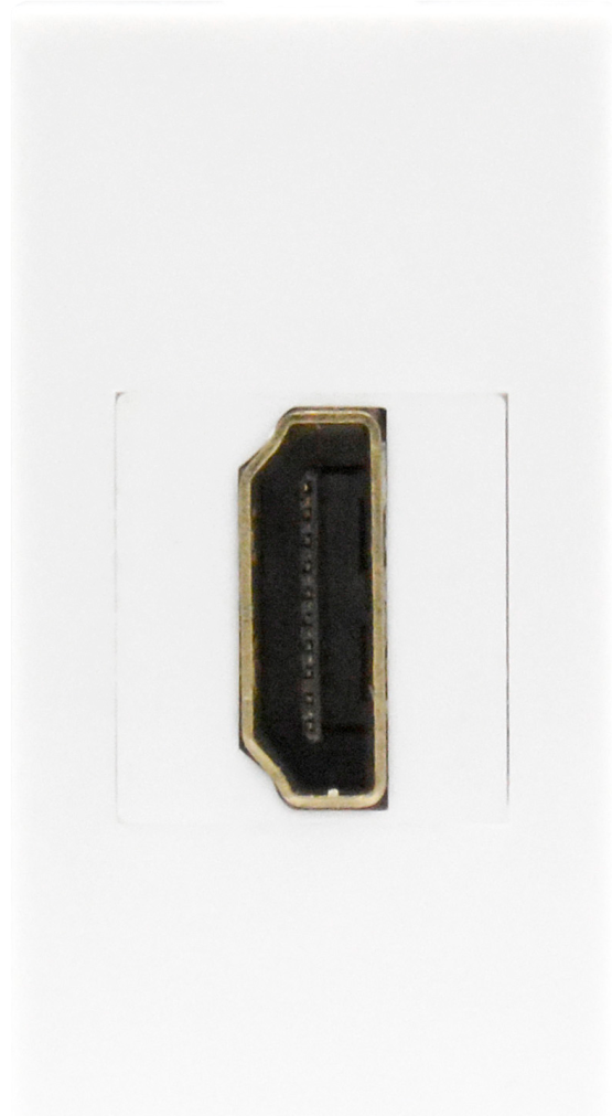 Donel Розетка HDMI, 1мод., черн. (22.5х45мм)