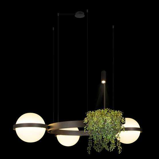 10121/3 Dark grey Подвесной светильник LOFT IT Jardin — изображение 2