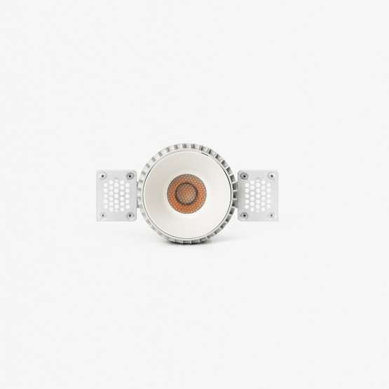Tulipa Белый встраиваемый даунлайт без рамки 10W 55° 3000K CRI90 casambi