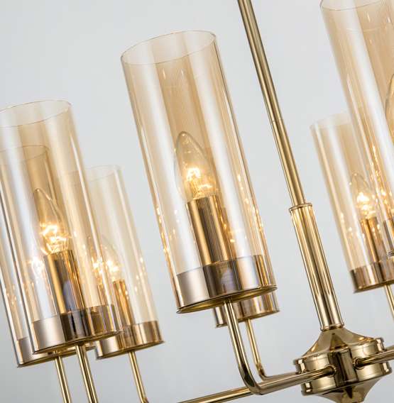 Люстра Glass Tube Chandelier 10 — изображение 4