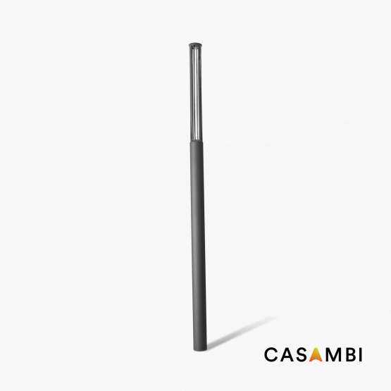 Screen 3700 Лампа на столбе темно-серого цвета 3000K 180° CASAMBI