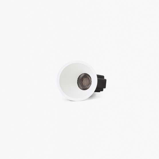 Tulipa Черный встраиваемый светильник 10W 24° 3000K CRI90 TRIAC
