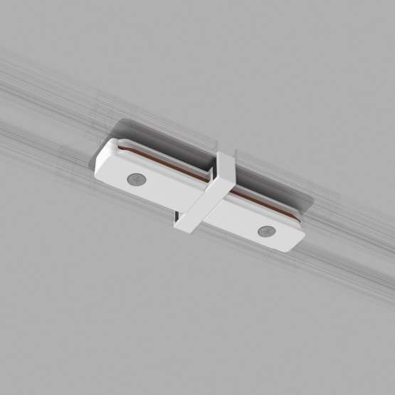 Коннектор прямой для однофазного шинопровода белый TRC-1-1-I-WH