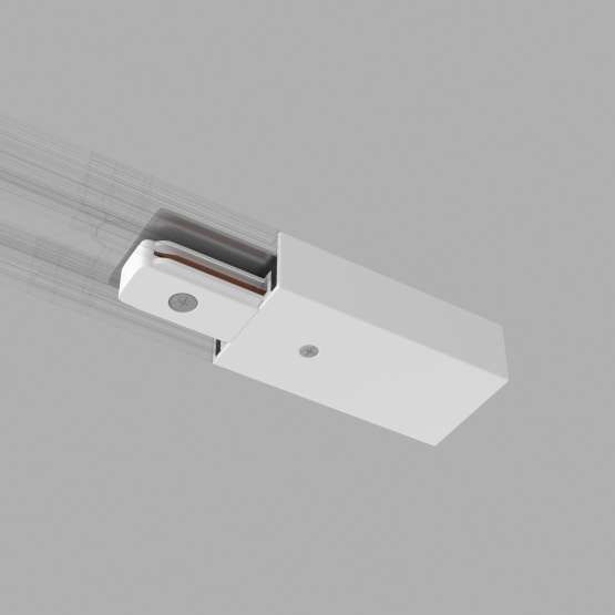 Ввод питания и заглушка торцевая для однофазного шинопровода белый TRP-1-1-WH